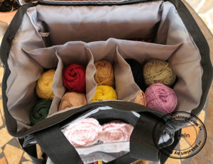 CRAFTISS Häkeltasche Aus Cord – Der Perfekte Organizer Für Garn & Zubehör (inkl. Haken-Etui & Gratis-Muster)