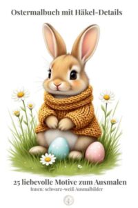 Oster Malbuch mit Häkel-Details